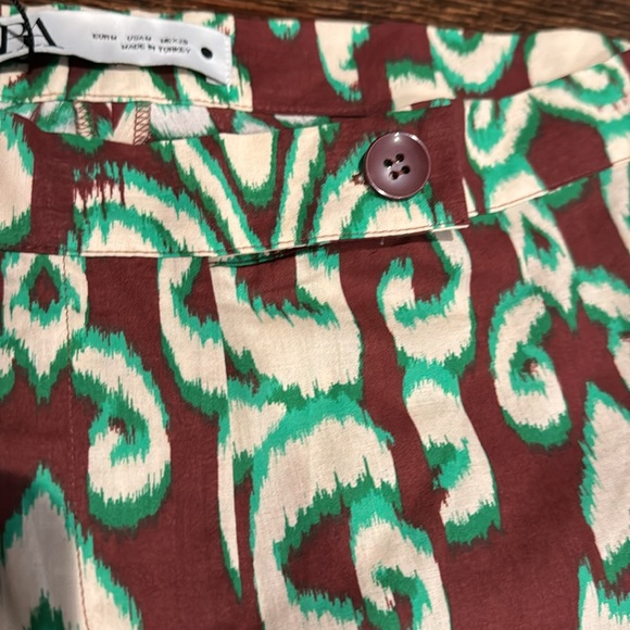**NWT** Zara Printed Pant - Picture 7 of 7